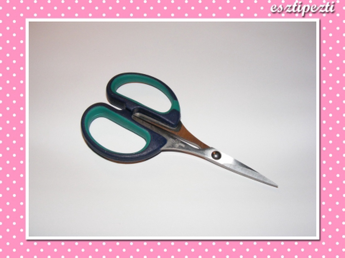 Sziluett olló, 110 mm - kellékek & szerszámok - szerszámok, eszközök - vágóeszköz, kézi - Meska.hu