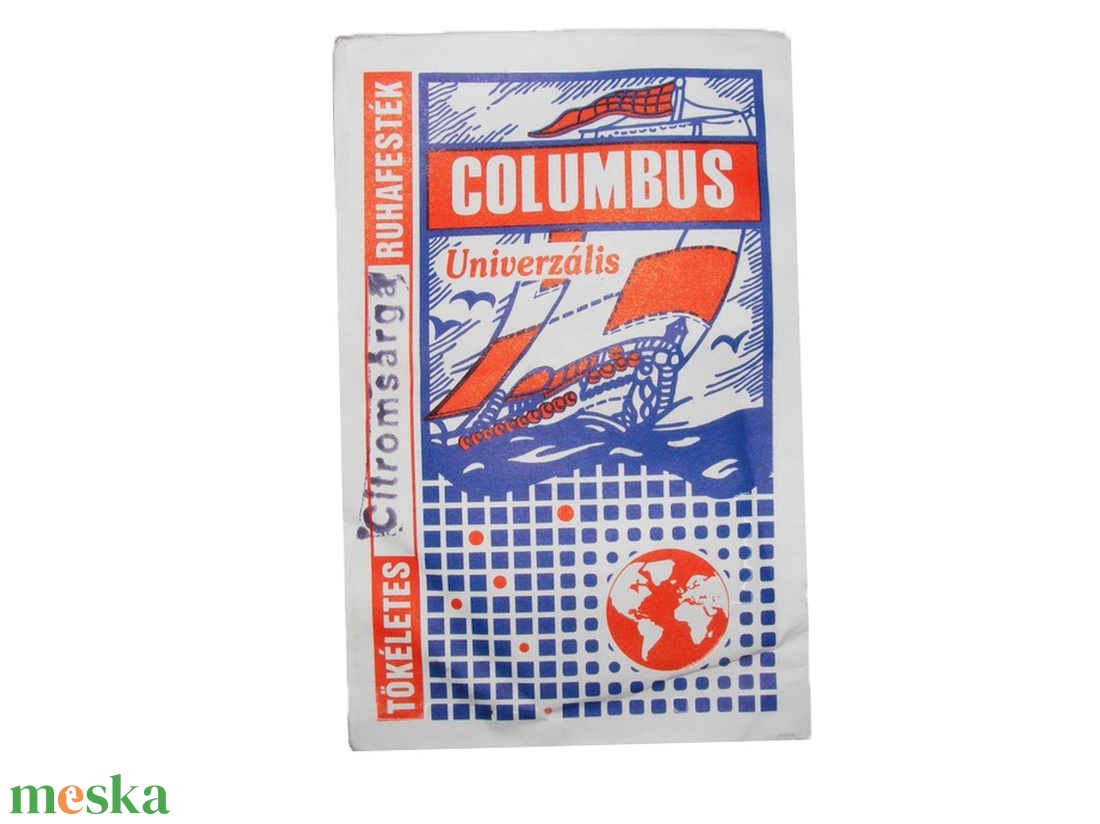 Columbus ruhafesték citromsárga - kellékek & szerszámok - festék - Meska.hu