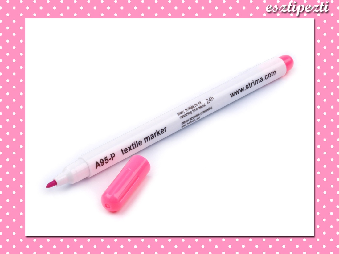 Strima illanó filc 24 órás rózsaszín - kellékek & szerszámok - szerszámok, eszközök - rajz- és íróeszköz - Meska.hu