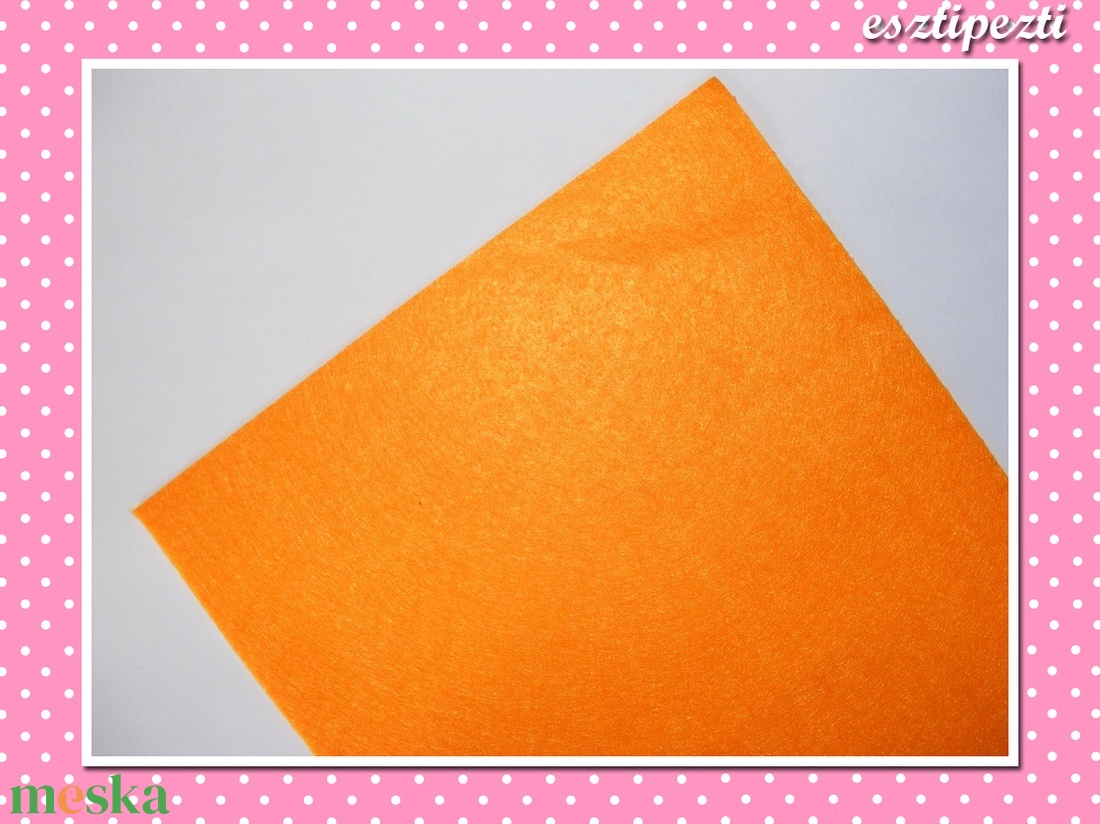 2 db Barkácsfilc 20x30 cm 1mm világos narancs - kellékek & szerszámok - méteráru - filc - Meska.hu 2 db Barkácsfilc 20x30 cm 1mm világos narancs - kellékek & szerszámok - méteráru - filc - Meska.hu