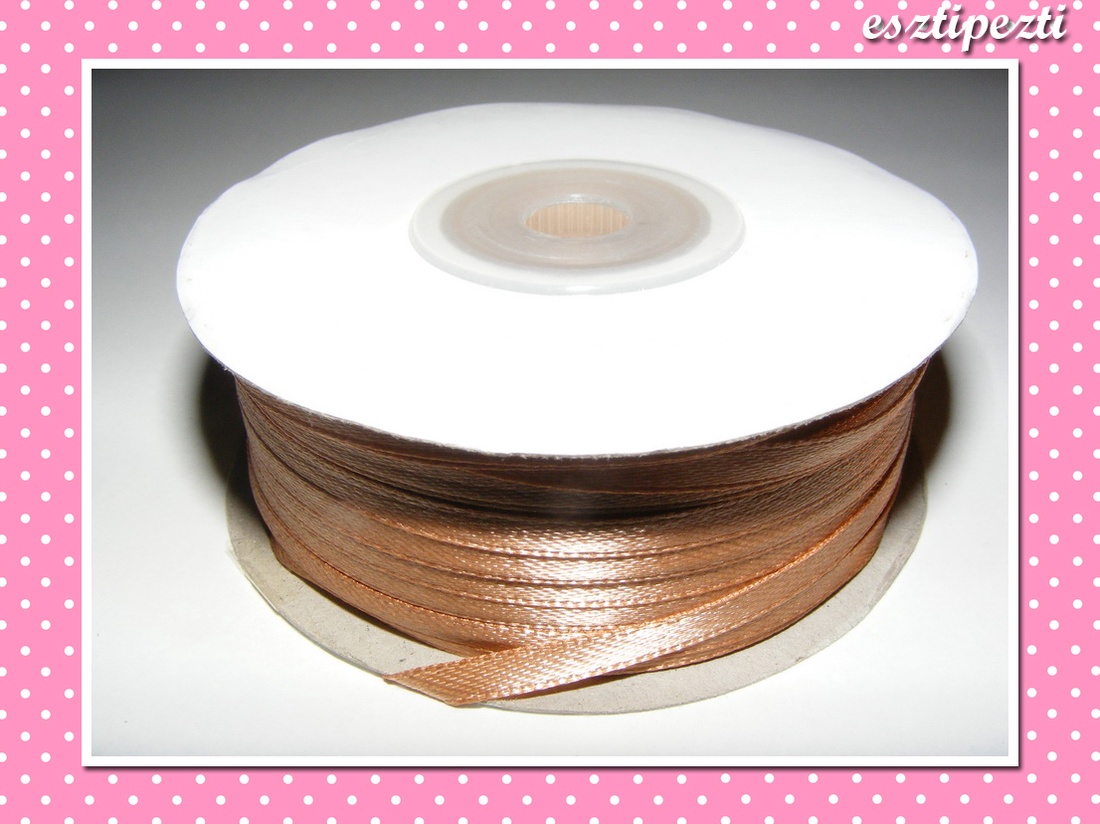 10 méter Szatén szalag 3 mm rozé - kellékek & szerszámok - csomagolóanyag - Meska.hu 10 méter Szatén szalag 3 mm rozé - kellékek & szerszámok - csomagolóanyag - Meska.hu