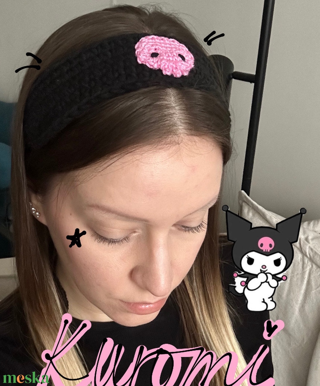 Horgolt fejpánt/hajpánt - sanrio karakter inspirálta (Hello Kitty, Kuromi, Mocha, My Melody) - ruha & divat - hajdísz & hajcsat - hajráf & hajpánt - Meska.hu Horgolt fejpánt/hajpánt - sanrio karakter inspirálta (Hello Kitty, Kuromi, Mocha, My Melody) - ruha & divat - hajdísz & hajcsat - hajráf & hajpánt - Meska.hu