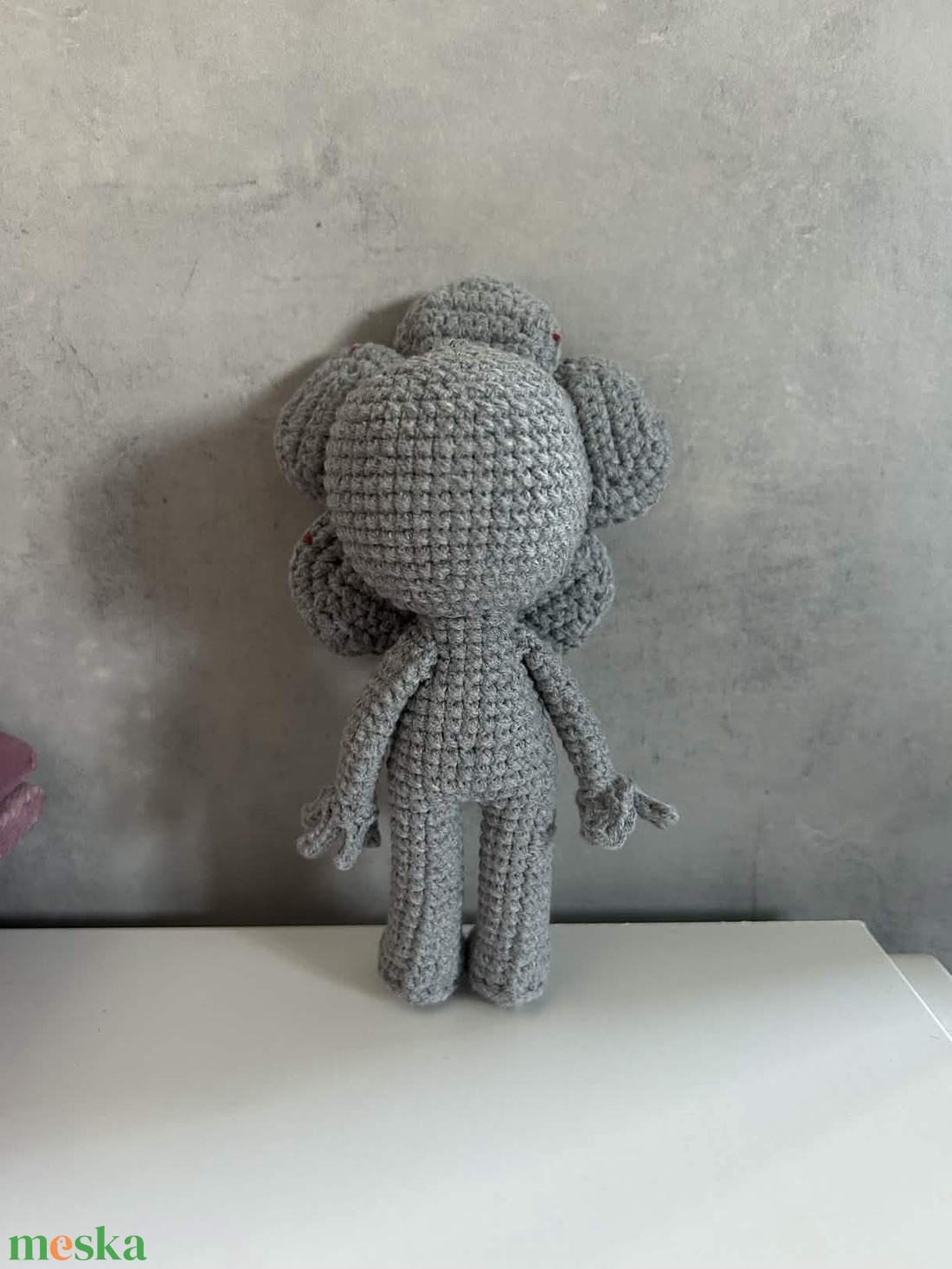 Kézműves Horgolt Demogorgon Figura � Stranger Things Inspired, 17 cm, Nyitható Virág, Handmade - játék & sport - plüssállat & játékfigura - más figura - Meska.hu