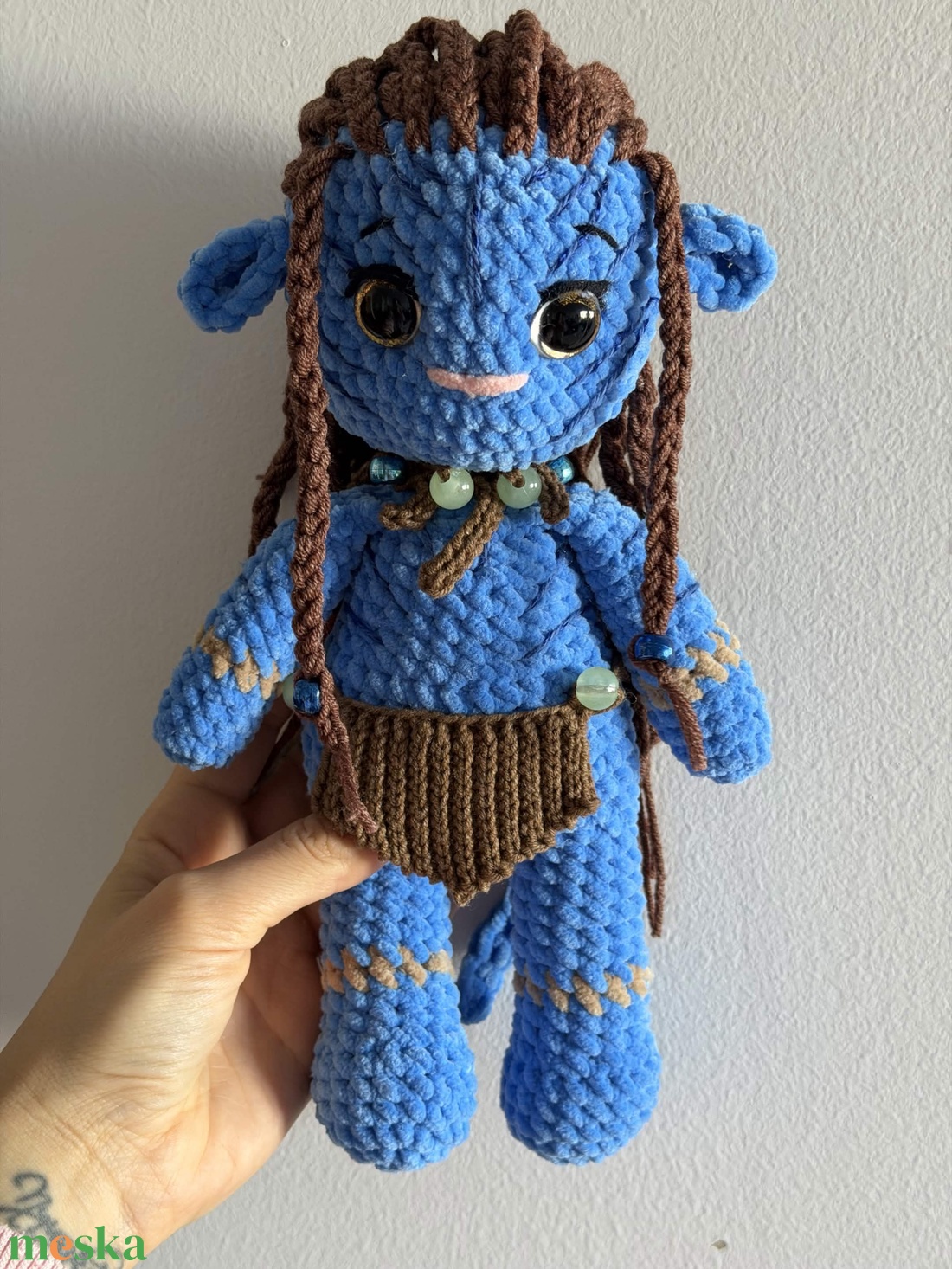 Avatar Neytiri horgolt figura - 28 cm  - játék & sport - plüssállat & játékfigura - más figura - Meska.hu
