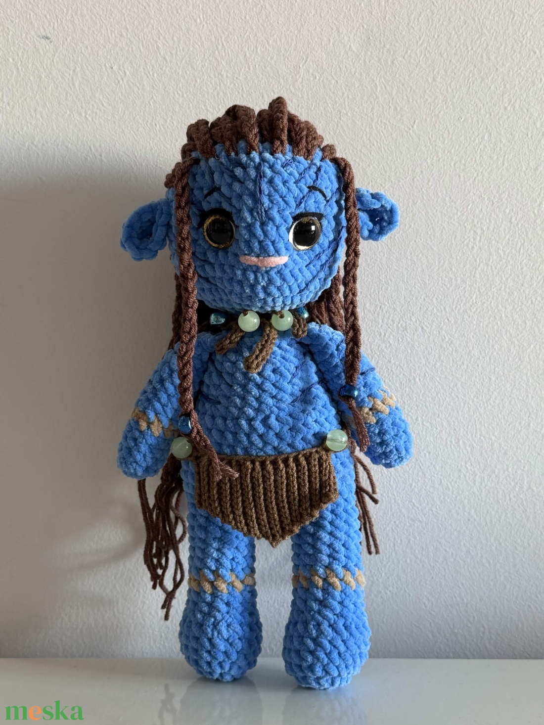 Avatar Neytiri horgolt figura - 28 cm  - játék & sport - plüssállat & játékfigura - más figura - Meska.hu