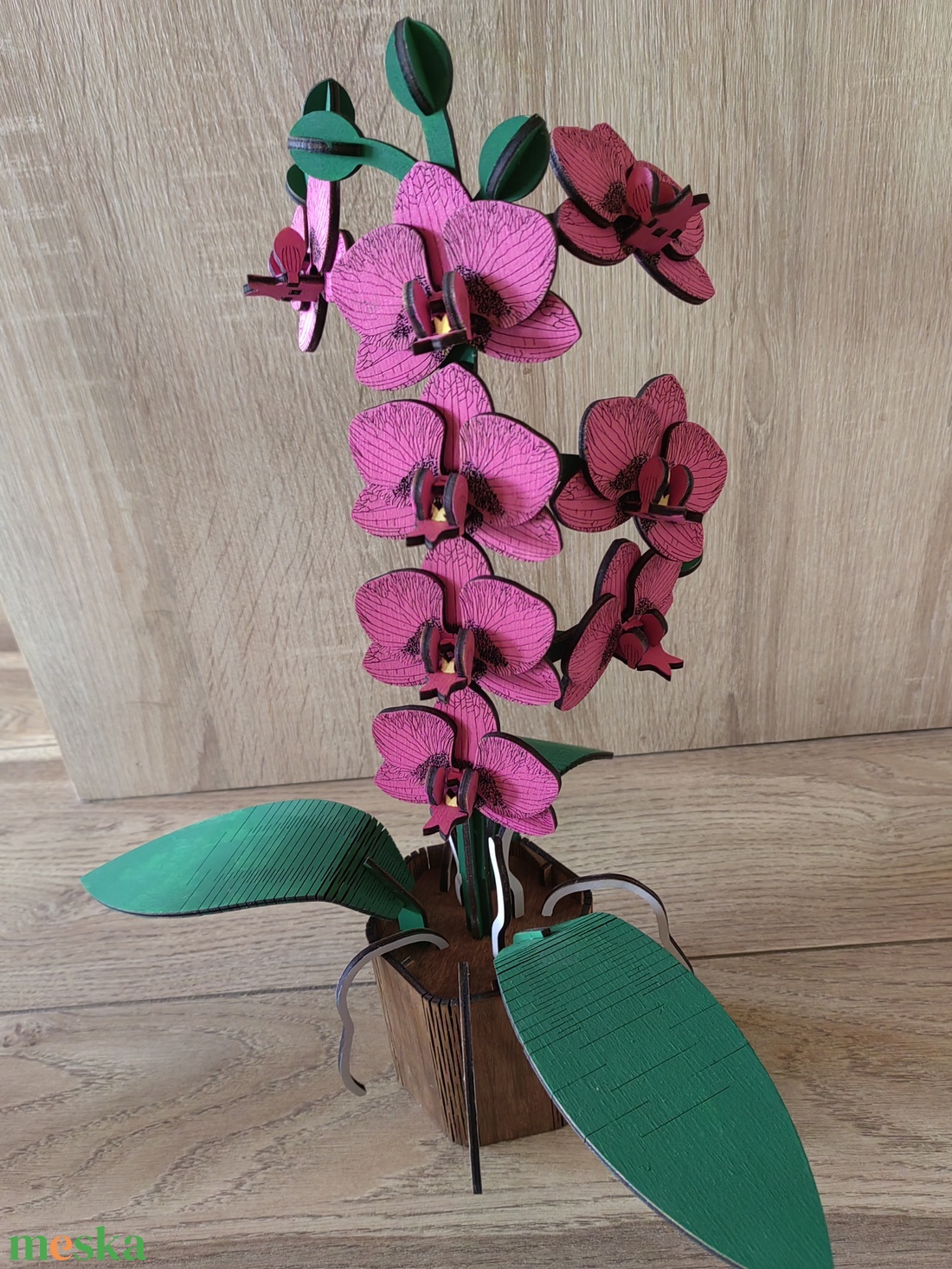 Fa orchidea, festett - otthon & életmód - dekoráció - virágdísz és tartó - csokor & virágdísz - Meska.hu Fa orchidea, festett - otthon & életmód - dekoráció - virágdísz és tartó - csokor & virágdísz - Meska.hu
