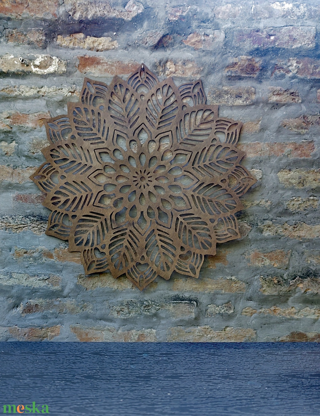 Mandala falidísz 70 cm - otthon & életmód - dekoráció - spiritualitás - mandala - Meska.hu