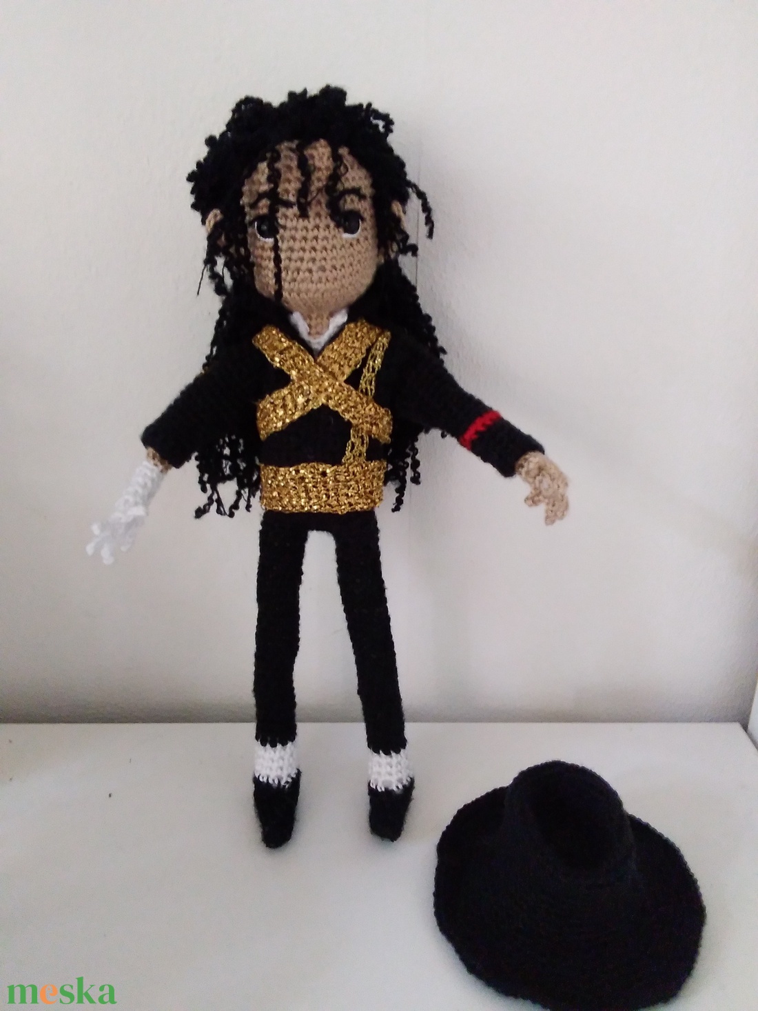 Amigurumi Peluche De Michael Jackson Amigurumi Michael Jackson