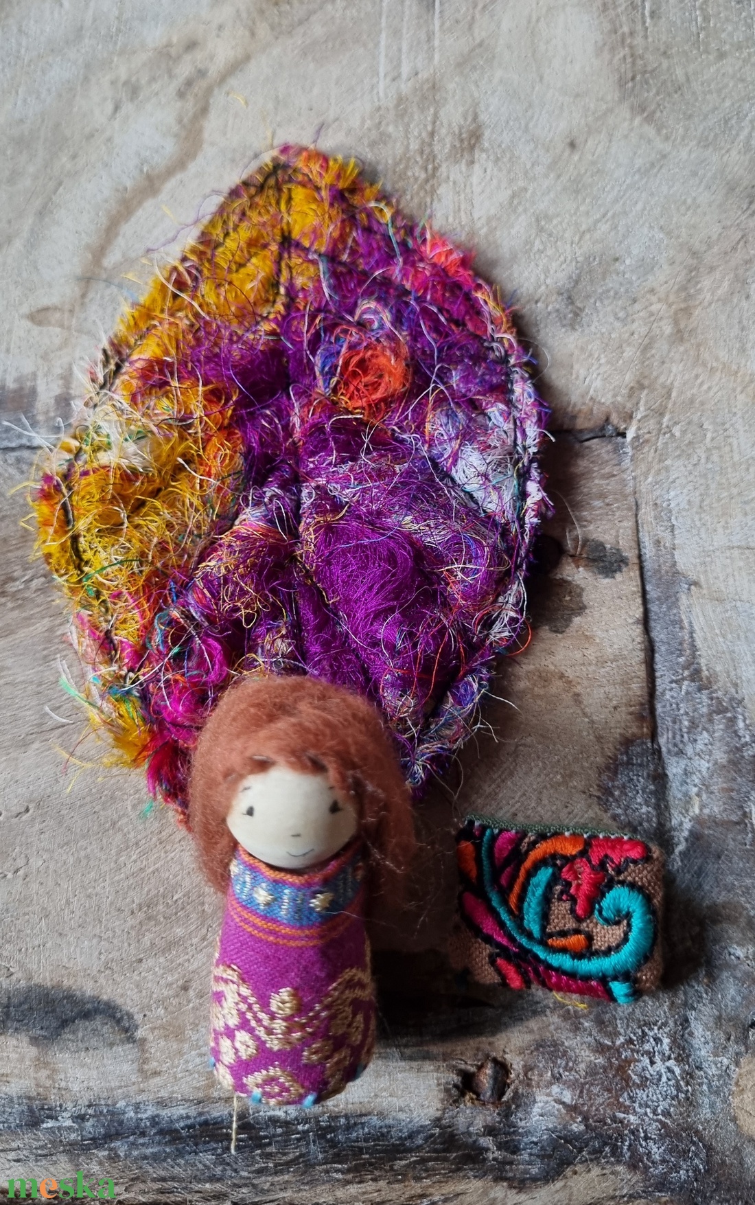 Legszebb levelem- az ősz szineivel - játék & sport - készségfejlesztő és logikai játék - montessori szivárvány, waldorf játékok - Meska.hu