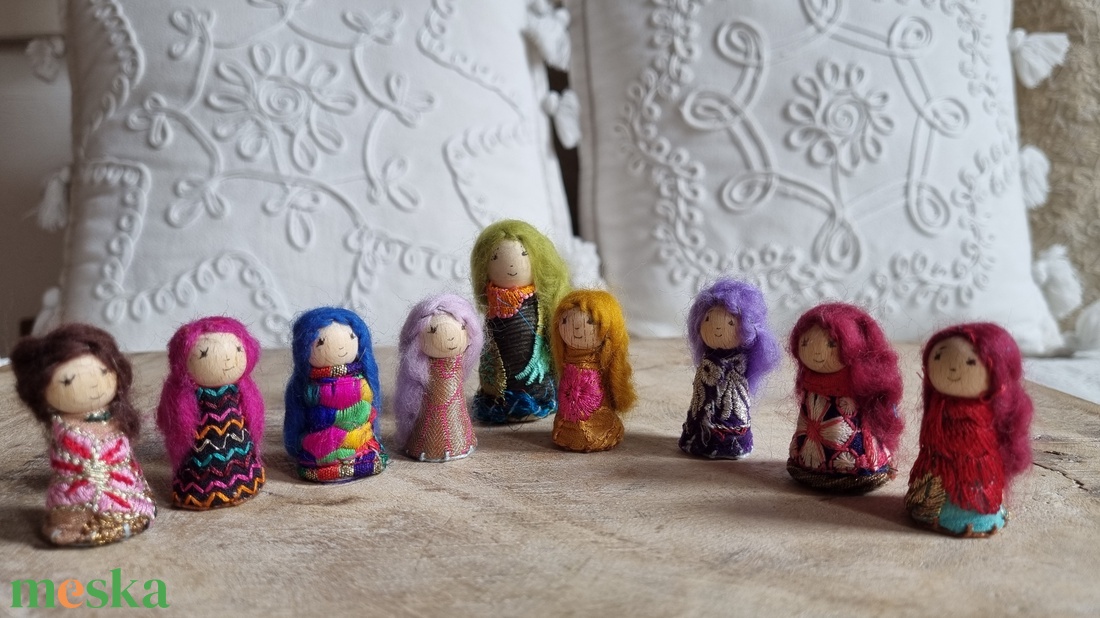 Hölgykoszorú- Illatos búzazsák készlethez - baba - mama - baba játékok - waldorf játékok - Meska.hu