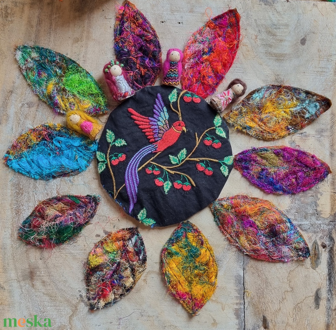 Madártollak- kirakó gyerekeknek - baba - mama - baba játékok - waldorf játékok - Meska.hu