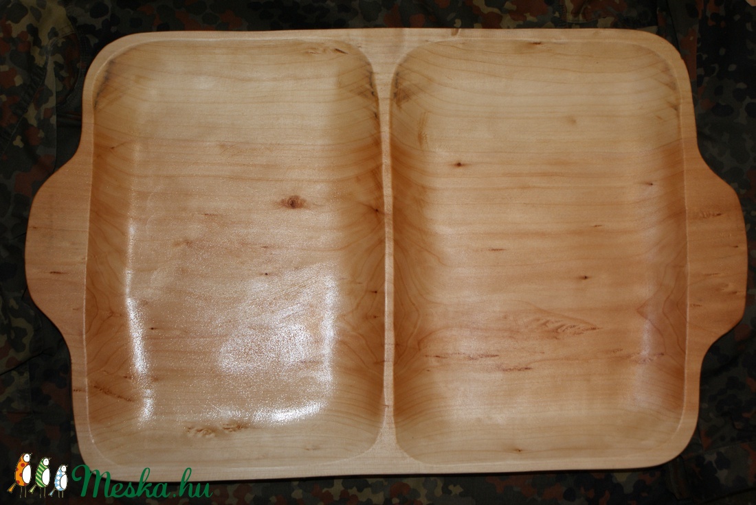 Grill A'la Chef De Luxe kétterű szervír tálaló - otthon & életmód - konyhafelszerelés, tálalás - Meska.hu