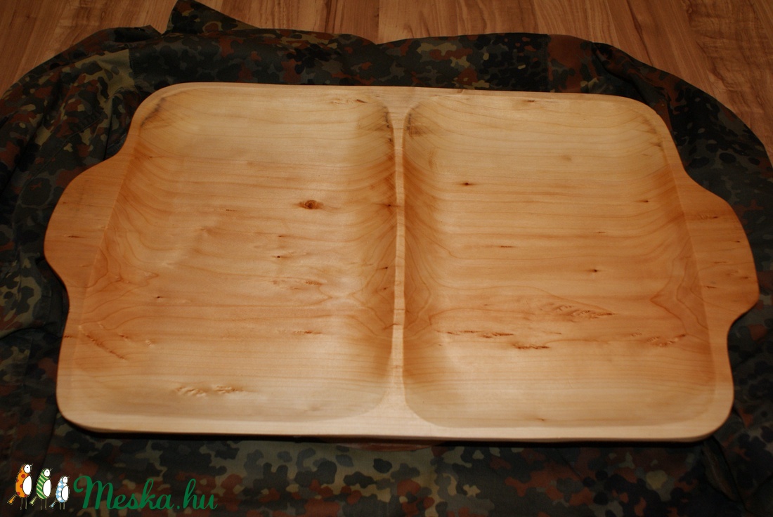 Grill A'la Chef De Luxe kétterű szervír tálaló - otthon & életmód - konyhafelszerelés, tálalás - Meska.hu