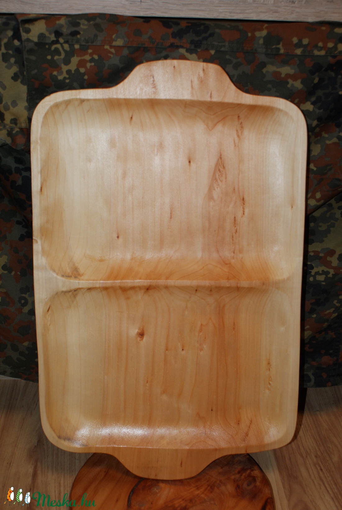 Grill A'la Chef De Luxe kétterű szervír tálaló - otthon & életmód - konyhafelszerelés, tálalás - Meska.hu