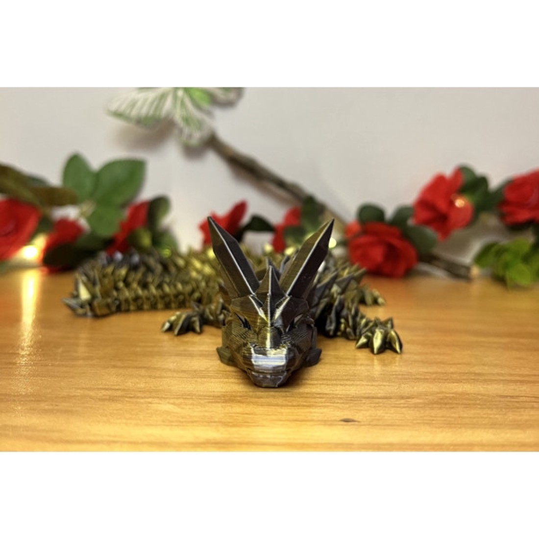 3d nyomtatott kristály sárkány - játék & sport - plüssállat & játékfigura - más figura - Meska.hu