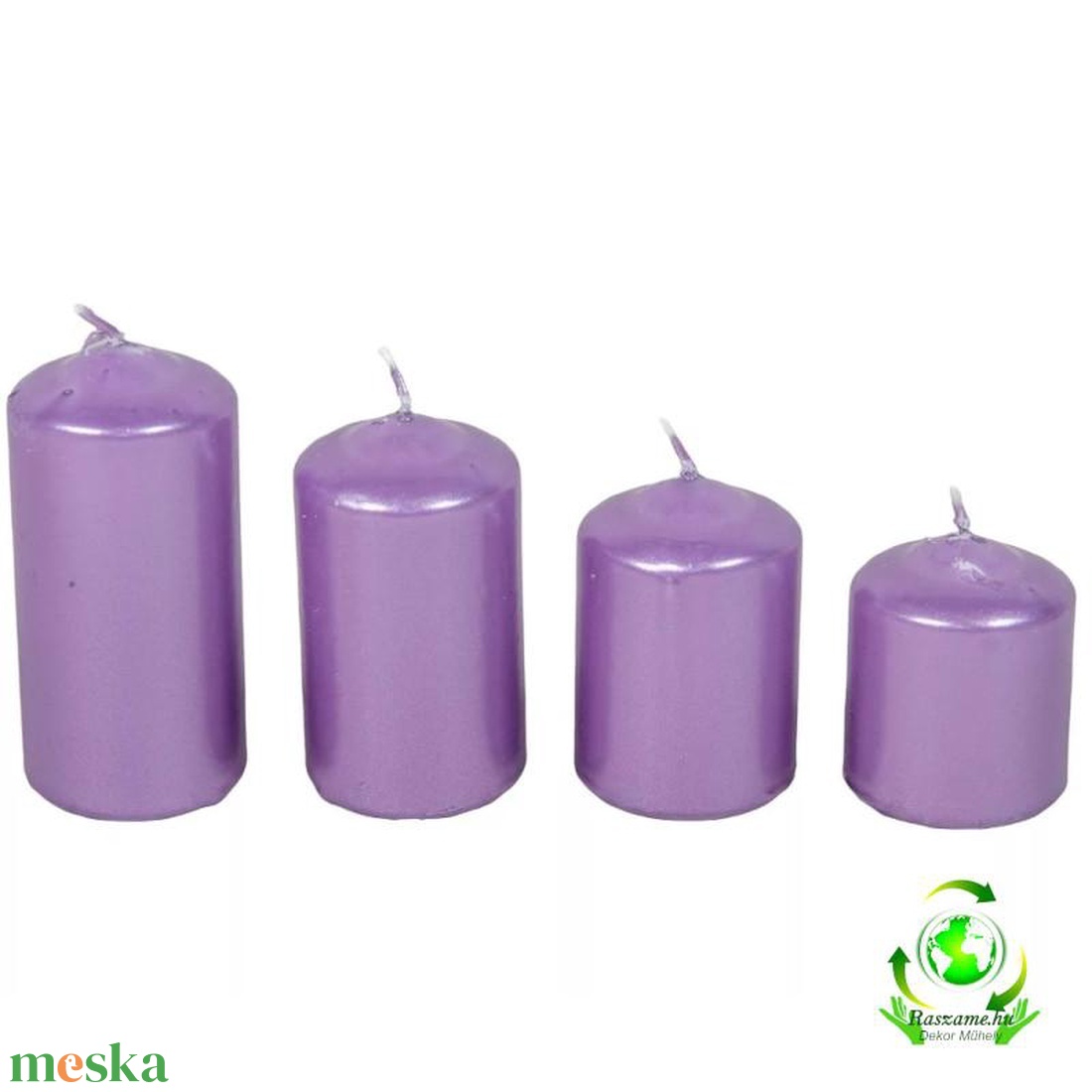 Metál 50 mm lépcsős gyertya szett - lila - kellékek & szerszámok - dekorációs kellékek - dekorációs gyertya - Meska.hu Metál 50 mm lépcsős gyertya szett - lila - kellékek & szerszámok - dekorációs kellékek - dekorációs gyertya - Meska.hu