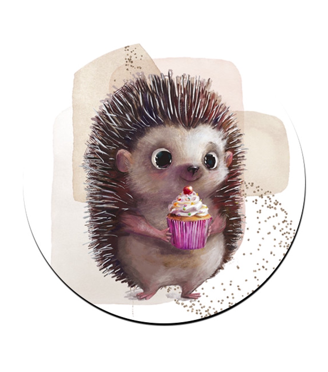 Sütis sünike mintás bögre alátét -  - Meska.hu