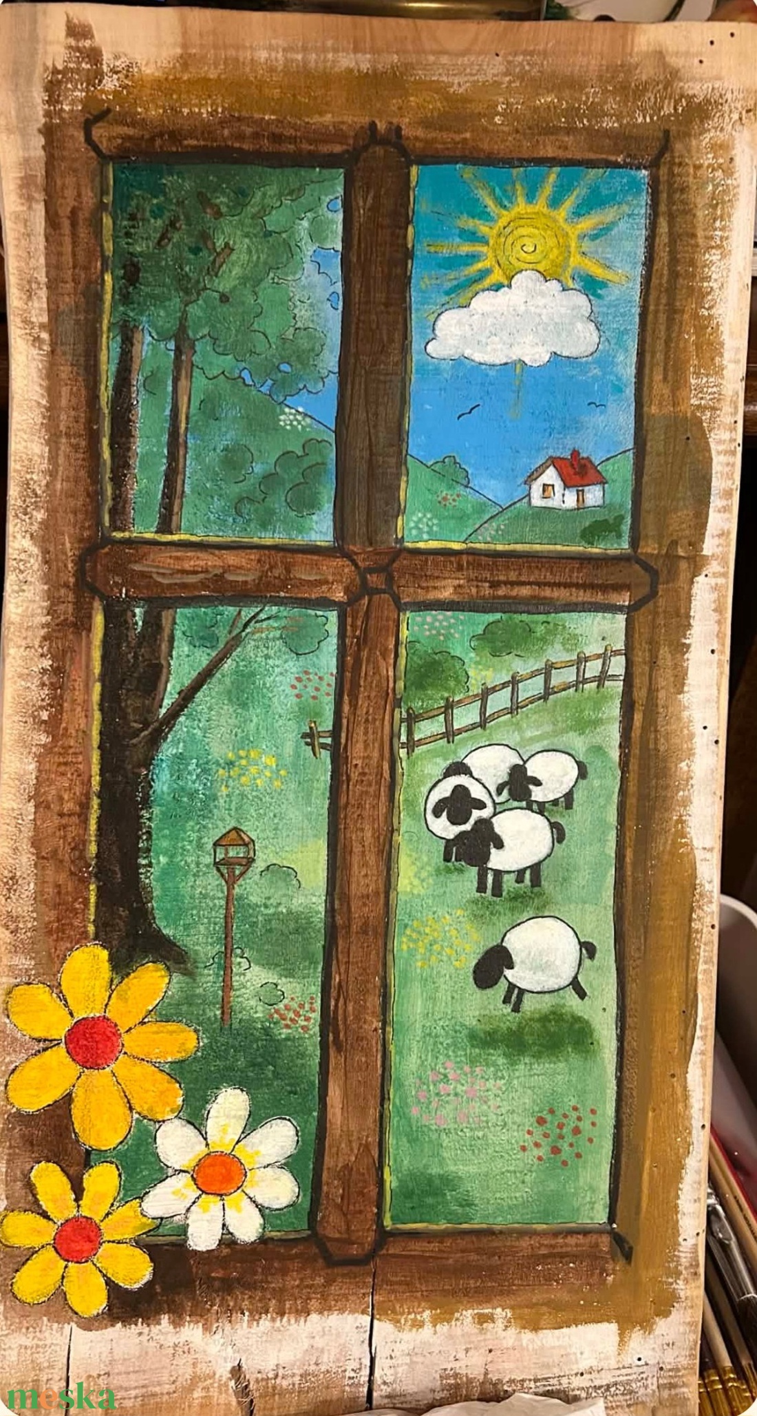 Akril kép  - művészet - festmény - akril - Meska.hu