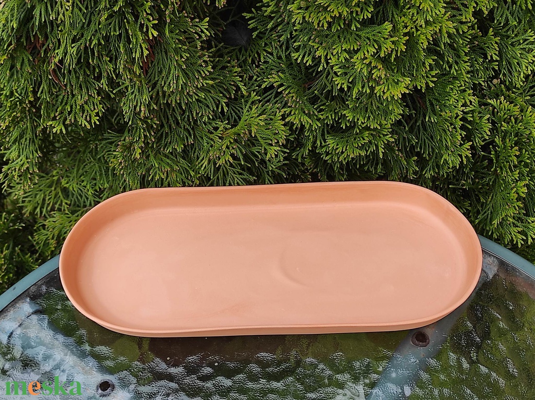 Agyag virágtál alátét kültérre - otthon & életmód - dekoráció - Meska.hu