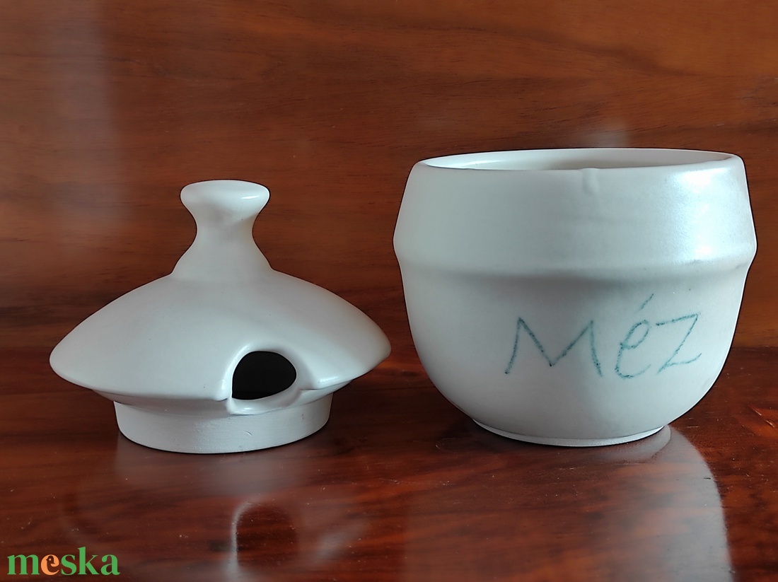 Mézes csupor (méztartó) - otthon & életmód - konyhafelszerelés, tálalás - konyhai tárolás - méz & vajtartó - Meska.hu Mézes csupor (méztartó) - otthon & életmód - konyhafelszerelés, tálalás - konyhai tárolás - méz & vajtartó - Meska.hu