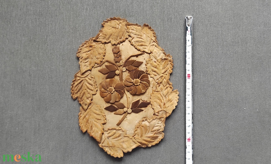 Velúr bőr falikép / asztaldísz  - otthon & életmód - dekoráció - fali és függő dekoráció - falra akasztható dekor - Meska.hu