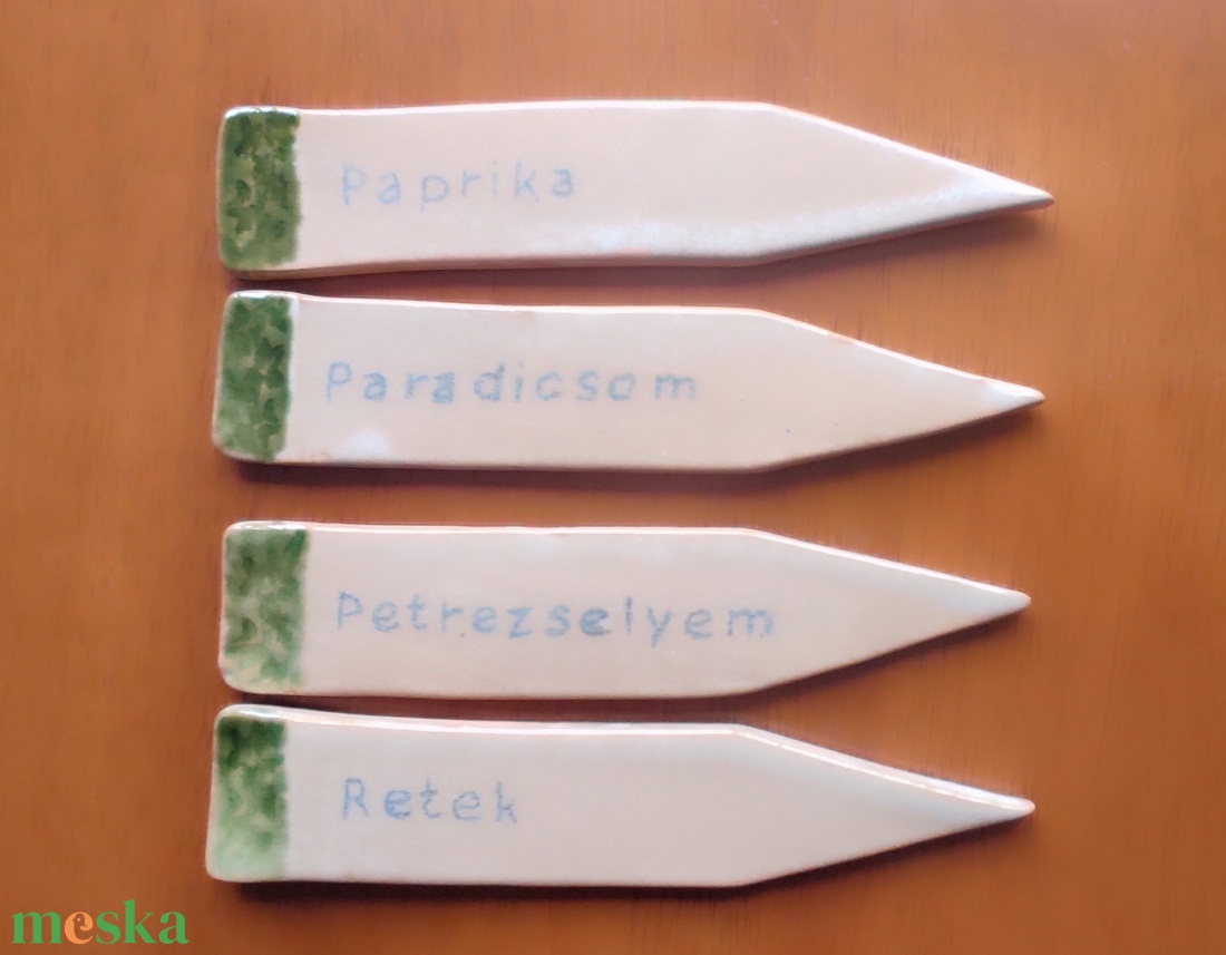 Ágyásjelölő, növényjelölő táblácska - otthon & életmód - ház & kert - növény & veteményes - Meska.hu