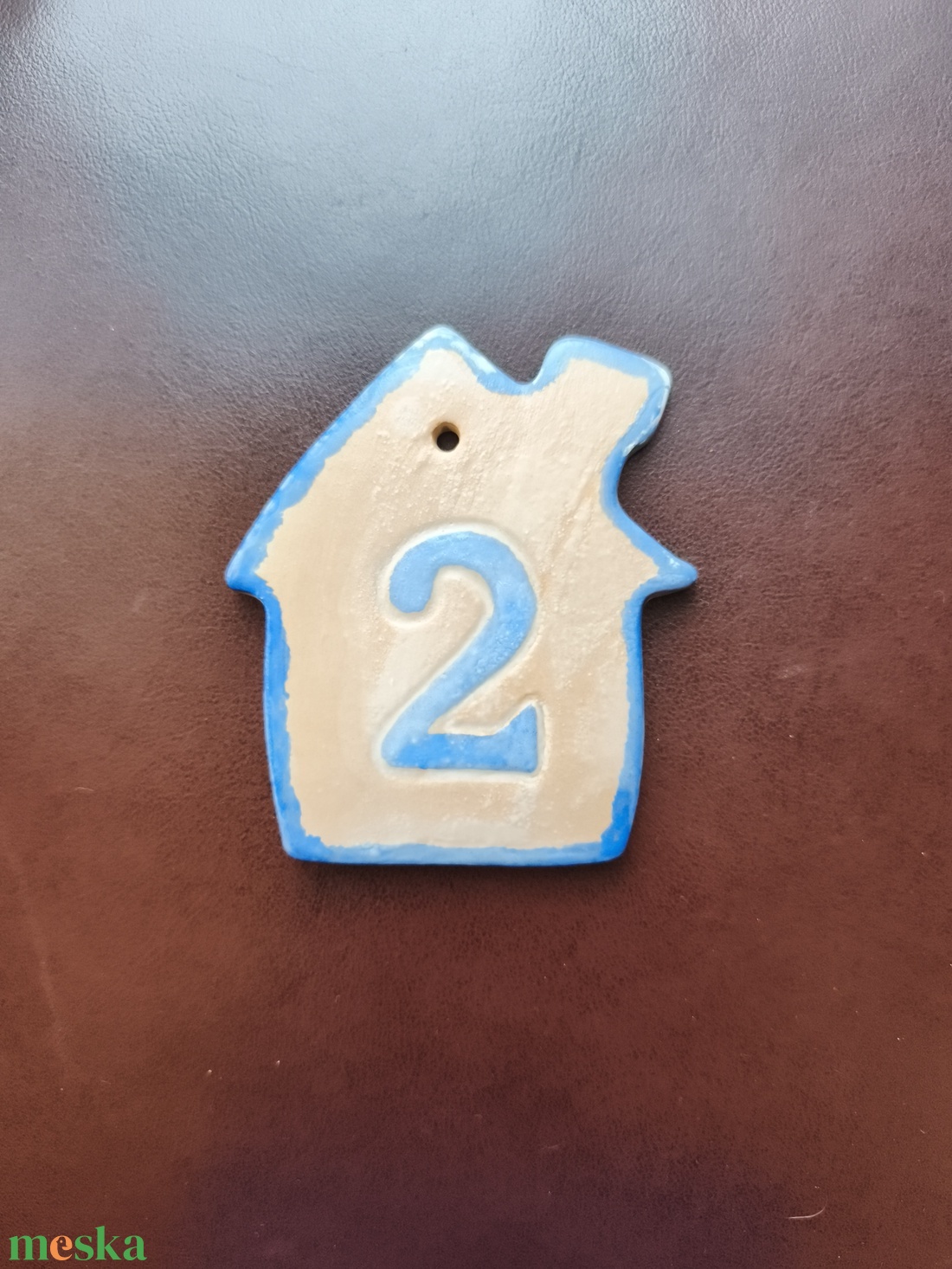 Házikó alakú házszámtábla - otthon & életmód - ház & kert - házszám - Meska.hu