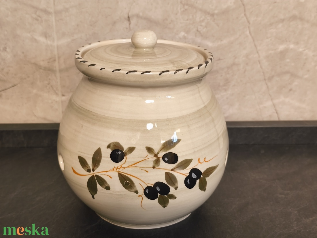 Porcelán hagyma tároló  - otthon & életmód - konyhafelszerelés, tálalás - konyhai dekoráció - konyhai dísz - Meska.hu