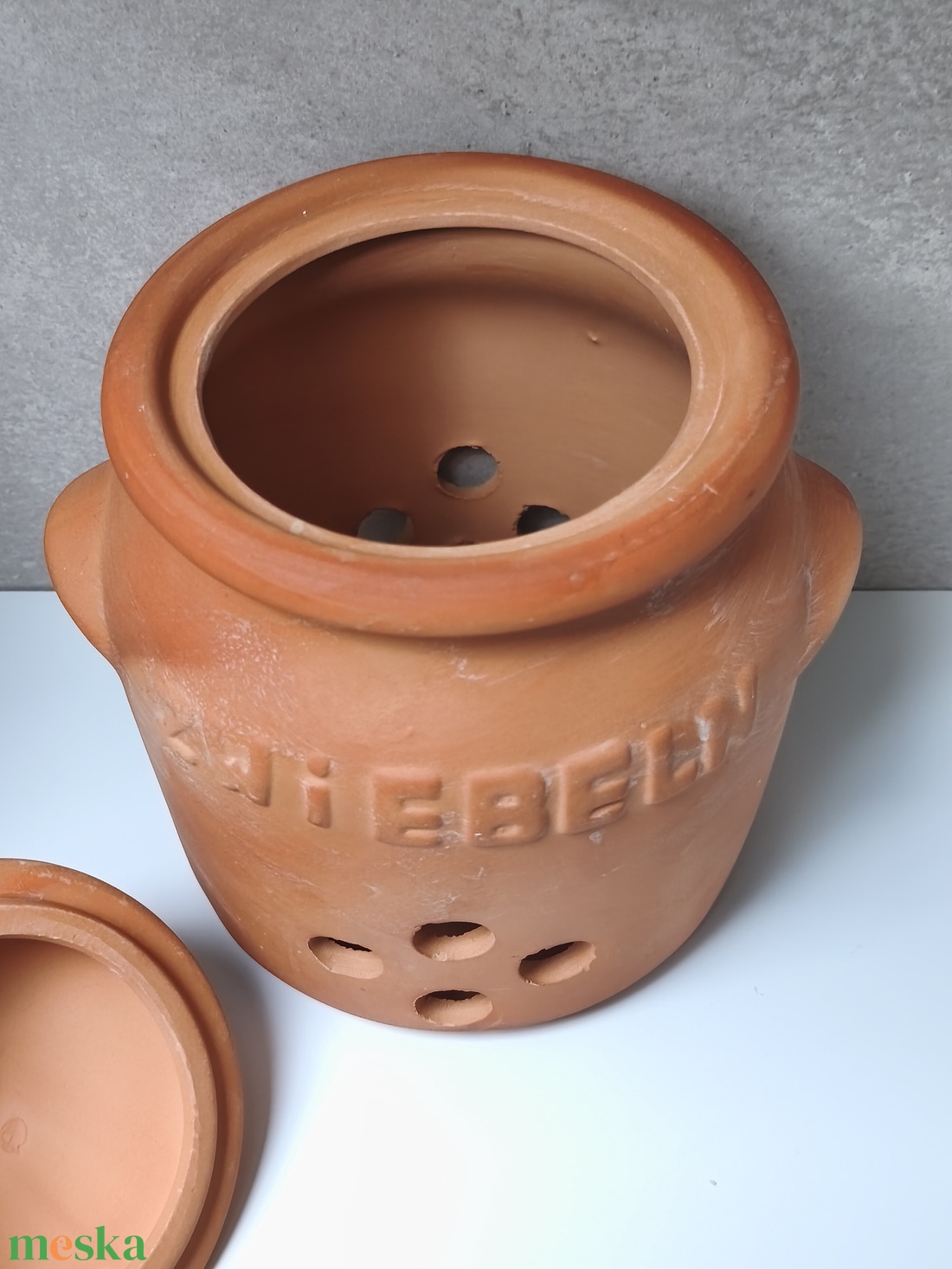 Hagyma tároló  - otthon & életmód - konyhafelszerelés, tálalás - konyhai tárolás - fűszertartó - Meska.hu