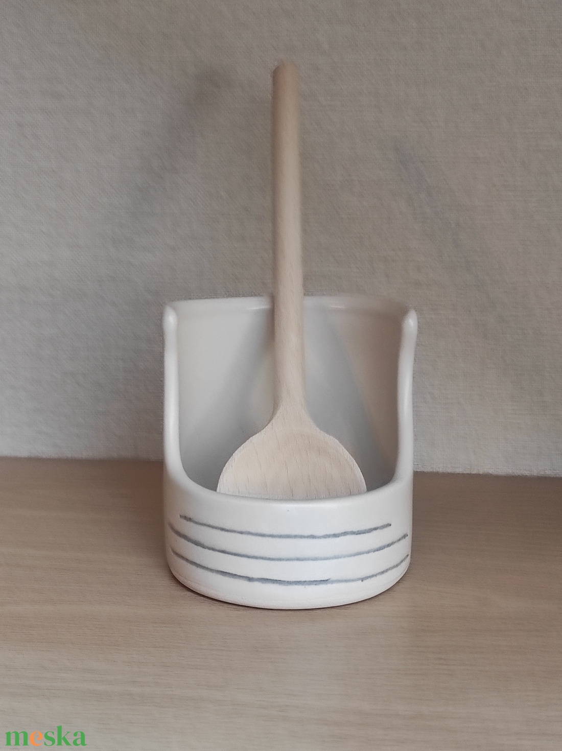 Fakanáltartó  - otthon & életmód - konyhafelszerelés, tálalás - sütés, főzés - fakanál & fakanáltartó - Meska.hu