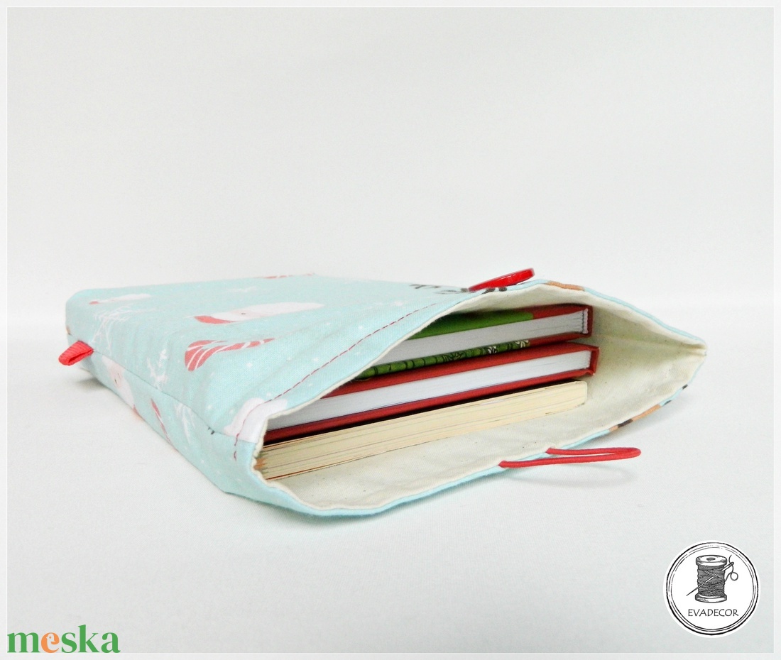 Mikulásos textil KÖNYVTOK - könyv & zene - könyvtok - Meska.hu Mikulásos textil KÖNYVTOK - könyv & zene - könyvtok - Meska.hu