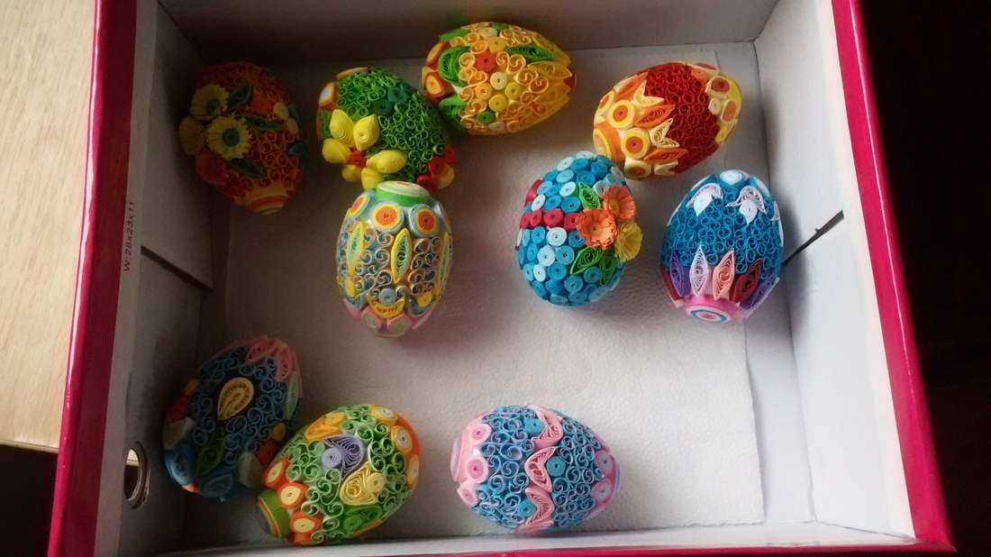 quilling tojások -  - Meska.hu