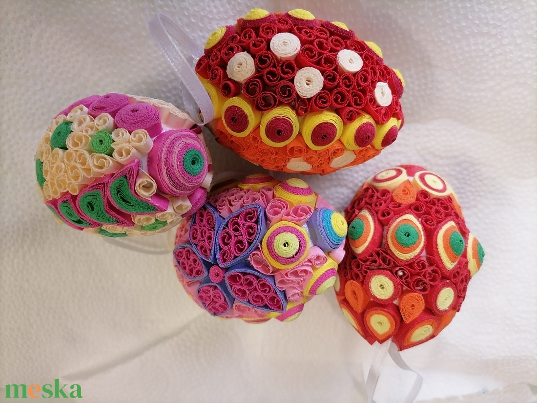 Húsvéti Quilling tojások - otthon & életmód - dekoráció - Meska.hu