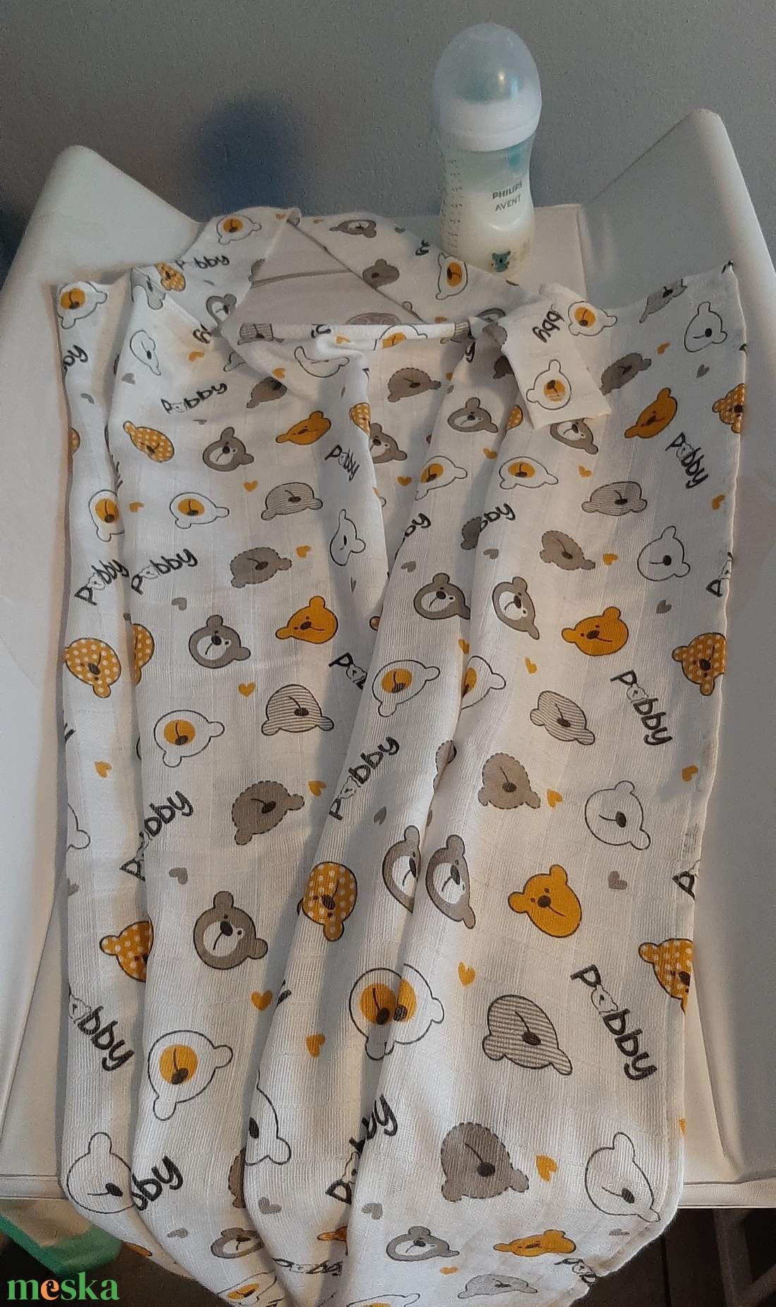 Mintás szoptatós kendő - otthon & életmód - babaszoba, gyerekszoba - szoptatós kendő - Meska.hu