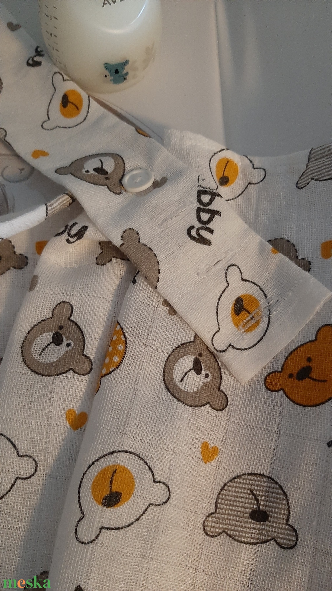 Mintás szoptatós kendő - otthon & életmód - babaszoba, gyerekszoba - szoptatós kendő - Meska.hu