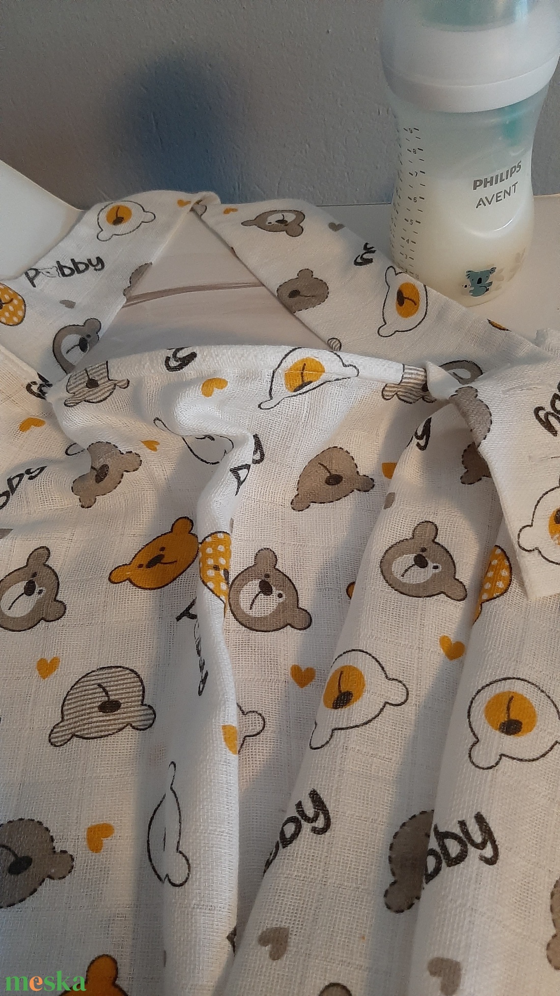 Mintás szoptatós kendő - otthon & életmód - babaszoba, gyerekszoba - szoptatós kendő - Meska.hu