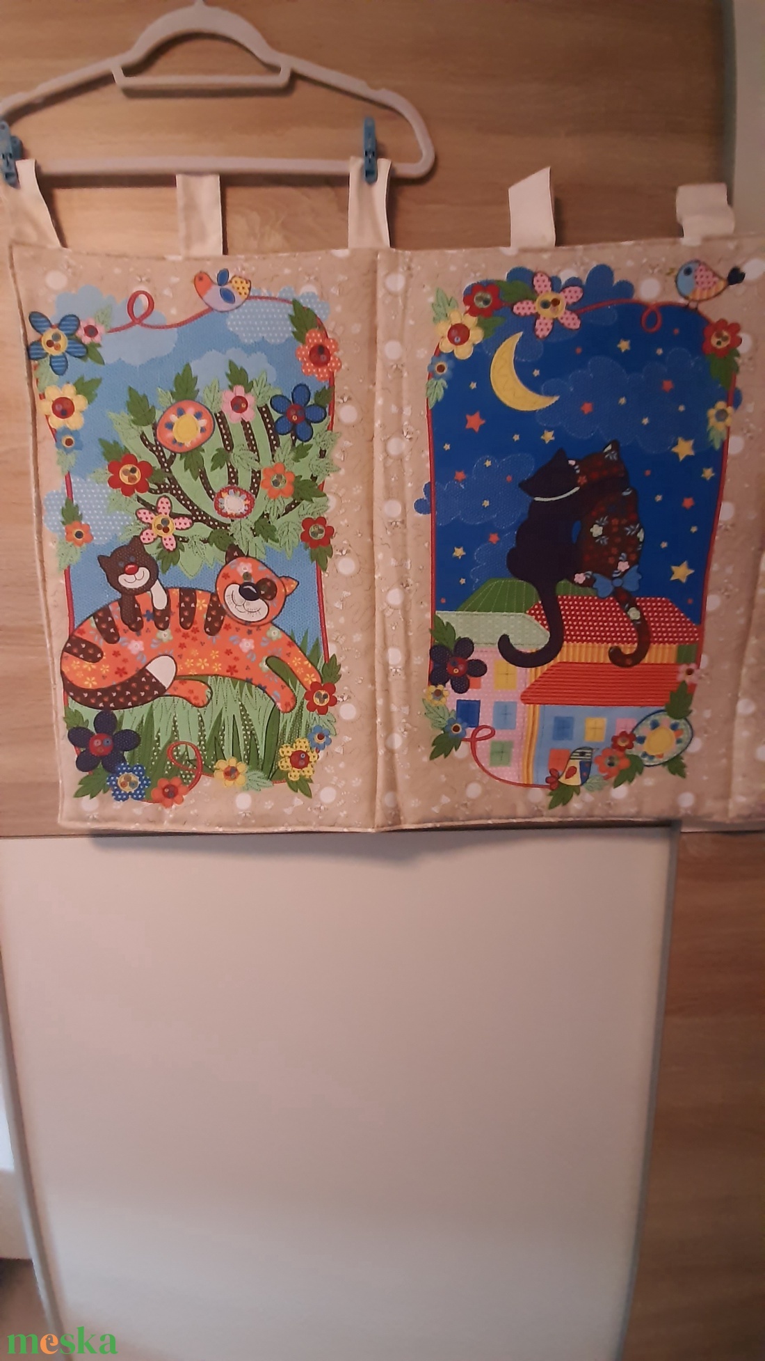 Mintás gyermek falvédő - otthon & életmód - babaszoba, gyerekszoba - falvédő gyerekszobába - Meska.hu