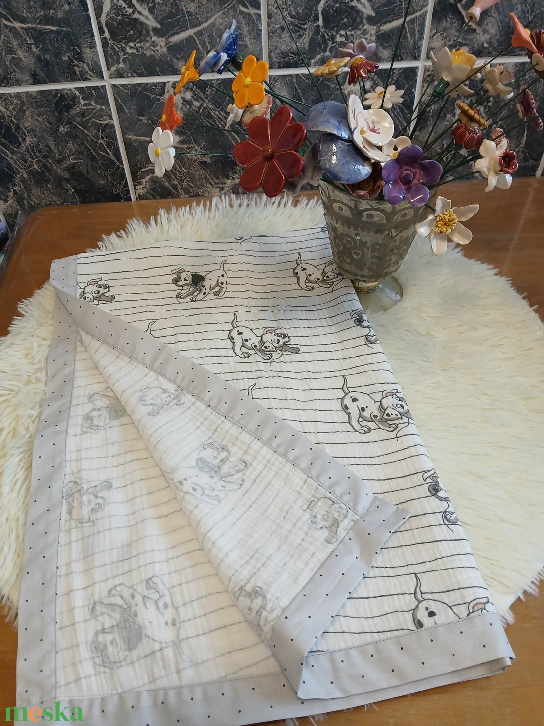 Nyári dupla géz baba takaró - baba - mama - baba ágynemű - babatakaró, gyerek pléd - Meska.hu