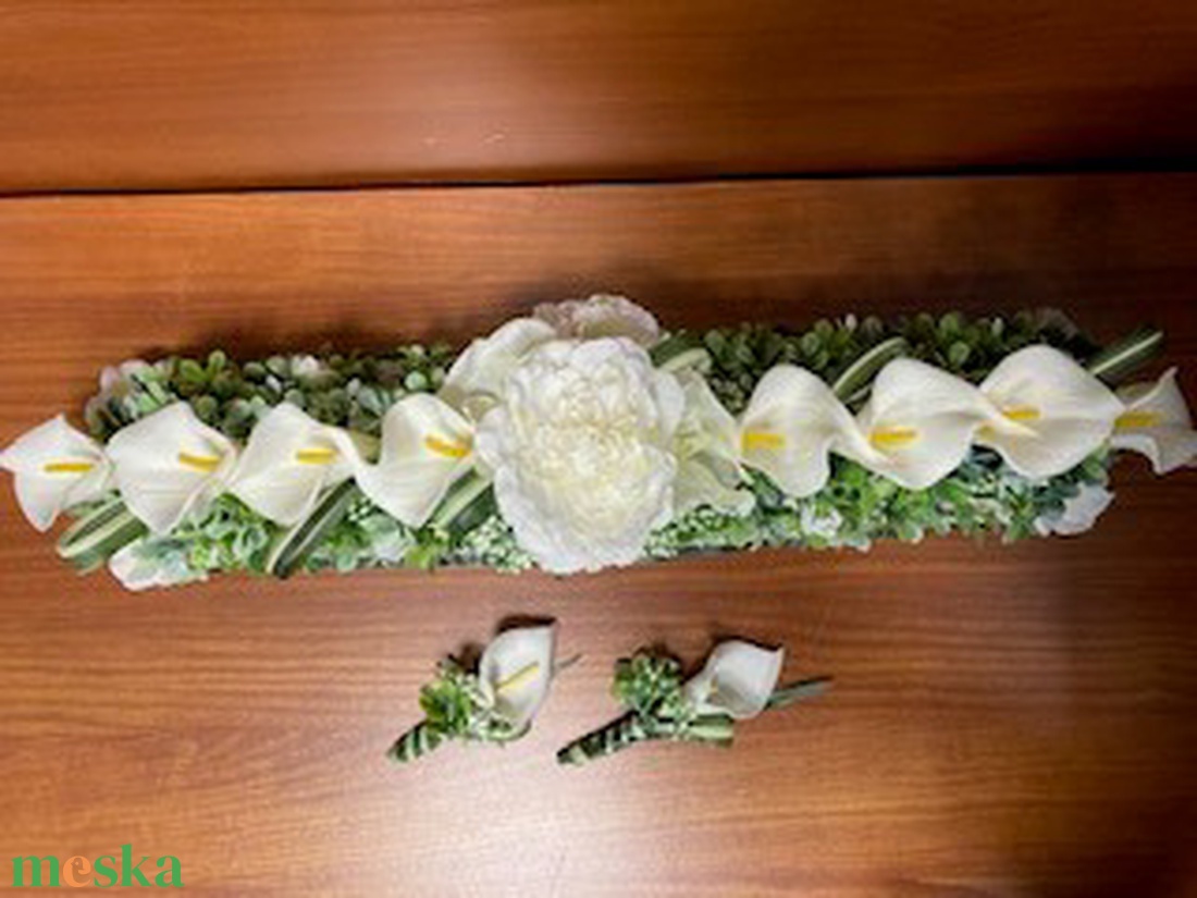 Menyasszonyi csokor, asztaldísz, kitűző - esküvő - menyasszonyi- és dobócsokor - Meska.hu
