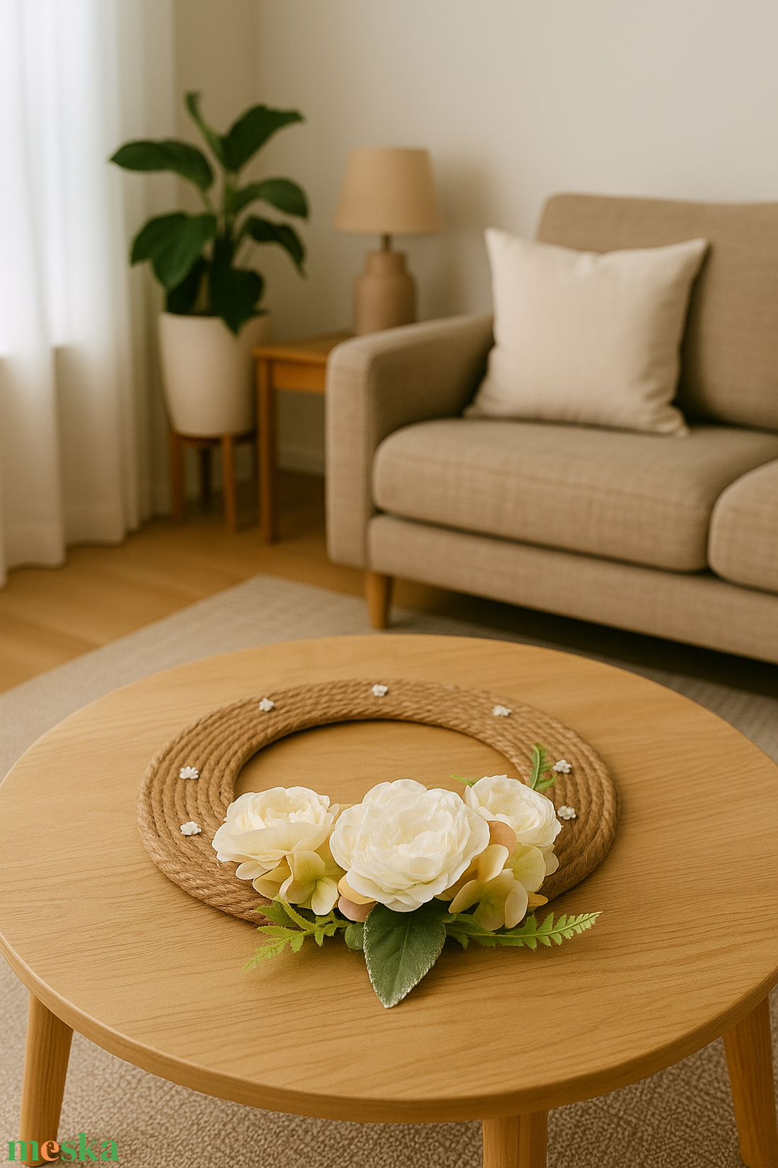 Krémfehér tavaszi kopogtató sisal alapon 34 cm kézzel készült koszorú, falidísz, asztaldísz - otthon & életmód - dekoráció - ajtó- és ablak dekoráció - ajtódísz & kopogtató - Meska.hu Krémfehér tavaszi kopogtató sisal alapon 34 cm kézzel készült koszorú, falidísz, asztaldísz - otthon & életmód - dekoráció - ajtó- és ablak dekoráció - ajtódísz & kopogtató - Meska.hu
