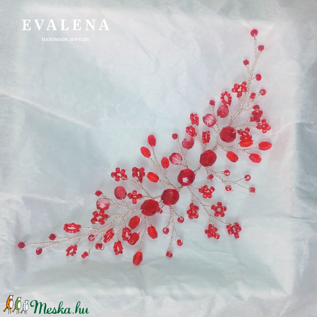 Menyecske hajdísz -  - Meska.hu