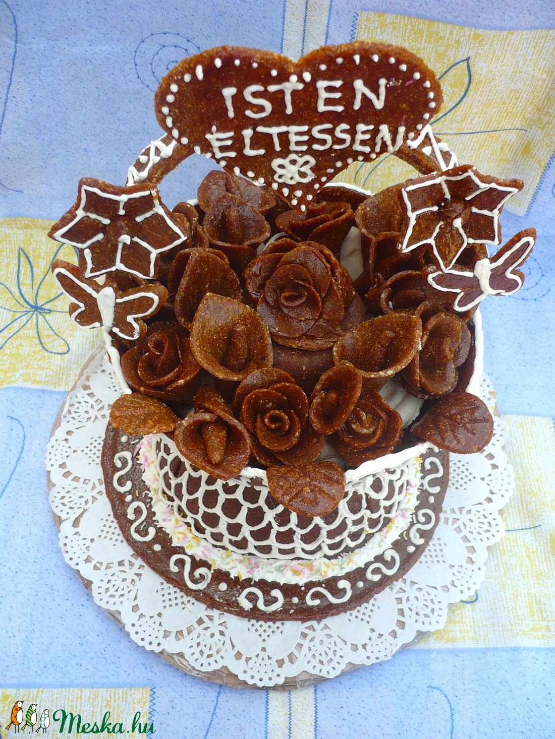 Grillázstorta, grillázs torta esküvőre, születésnapi, névnapi ajándék -  - Meska.hu