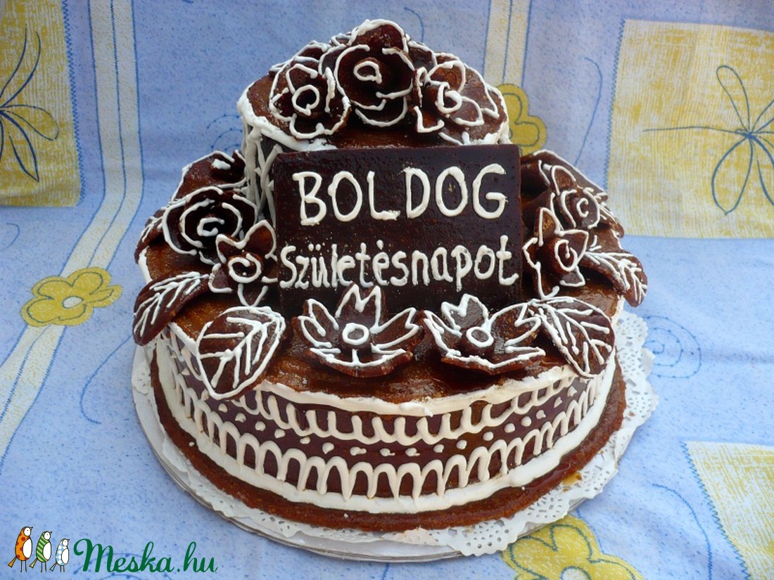 Grillázstorta, grillázs torta esküvőre, születésnapi, névnapi ajándék -  - Meska.hu
