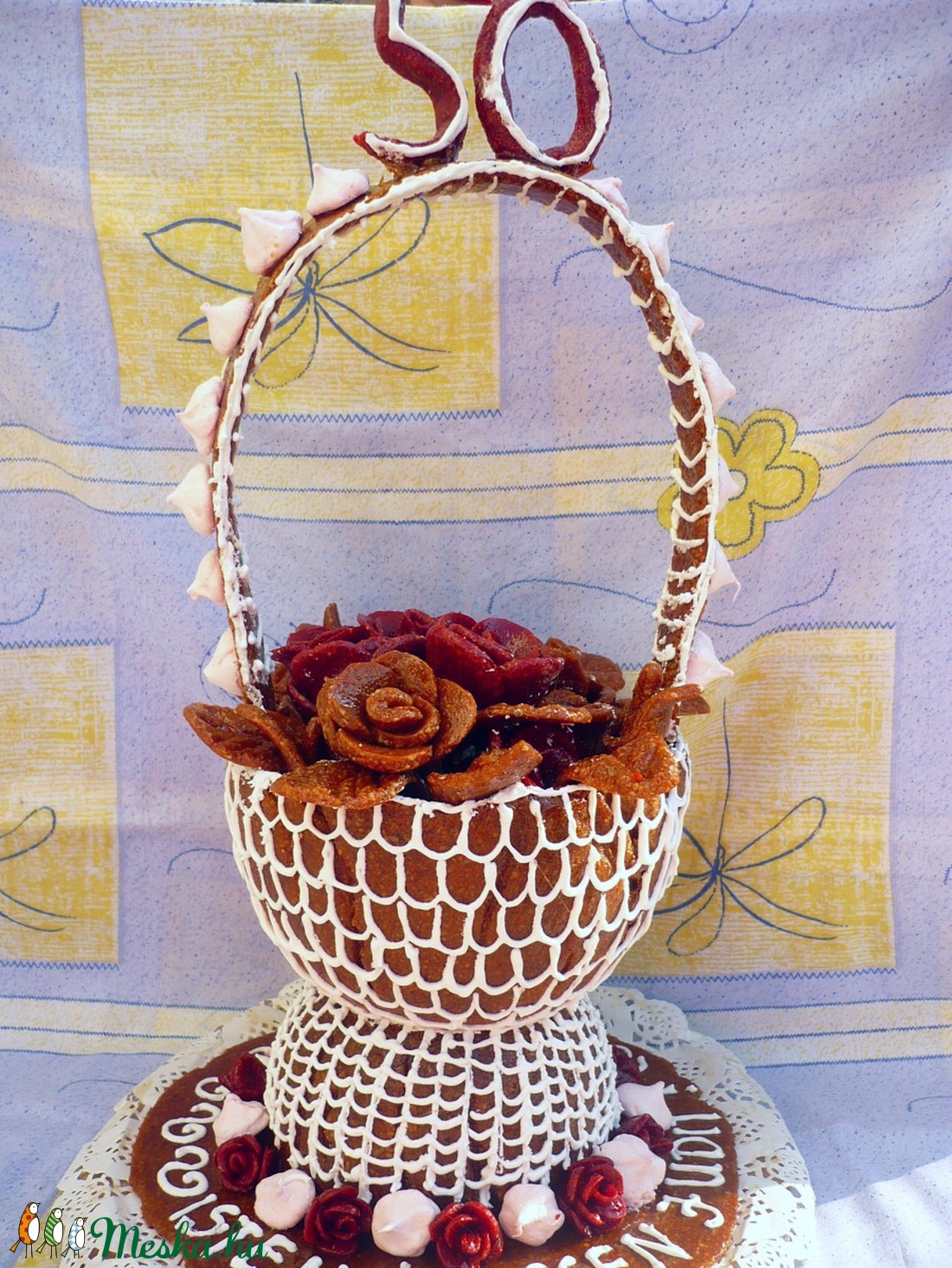 Grillázstorta, grillázs torta esküvőre, születésnapi, névnapi ajándék -  - Meska.hu