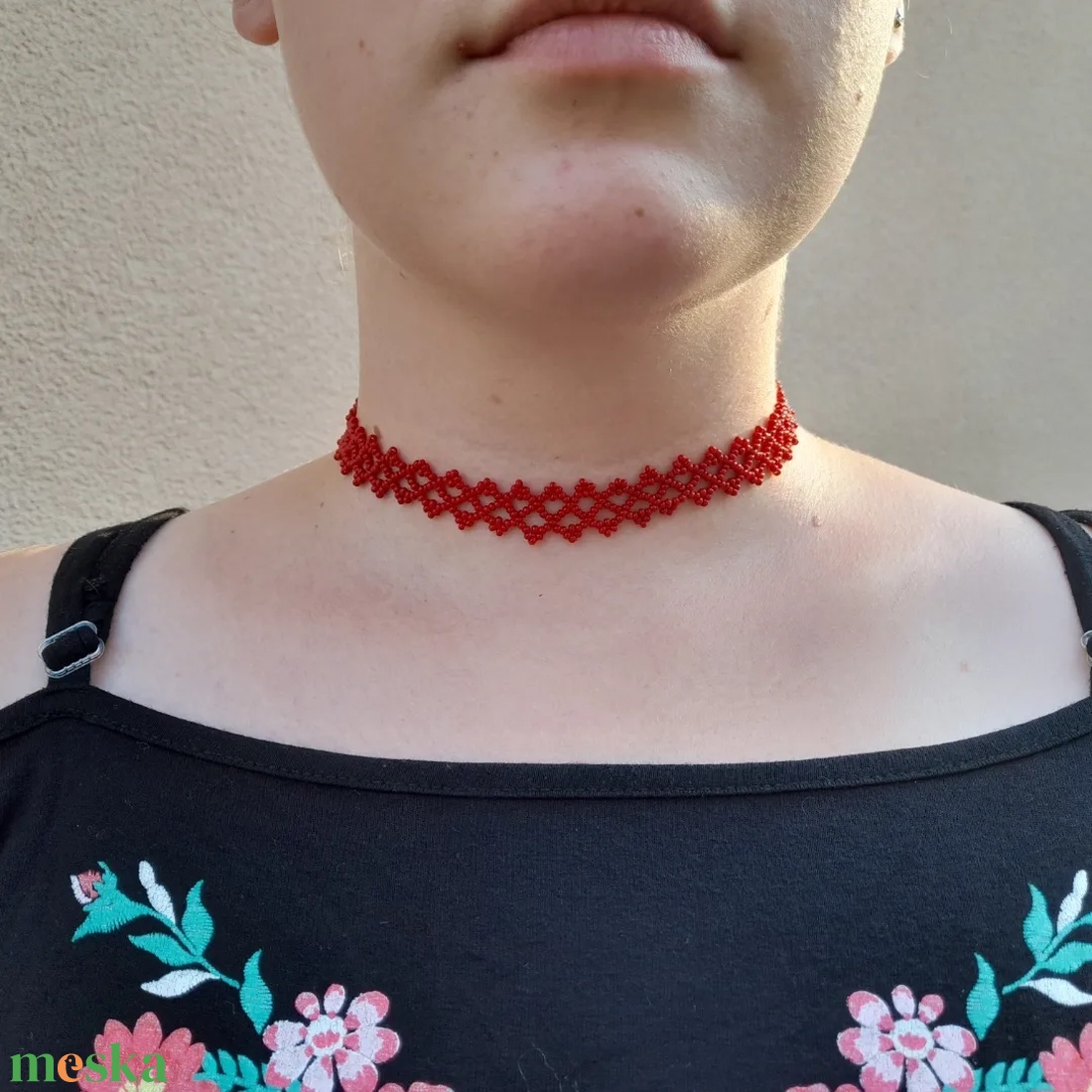 Gyöngy nyakpánt több színben - ékszer - nyaklánc - gyöngyös nyaklánc - Meska.hu Gyöngy nyakpánt több színben - ékszer - nyaklánc - gyöngyös nyaklánc - Meska.hu