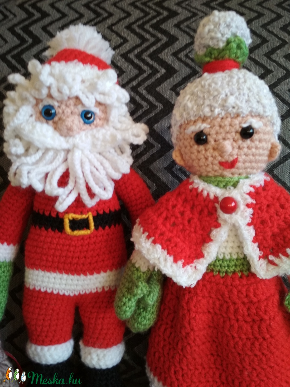 Télapó és Télanyó - karácsony - karácsonyi lakásdekoráció - karácsonyi lakásdekoráció - Meska.hu