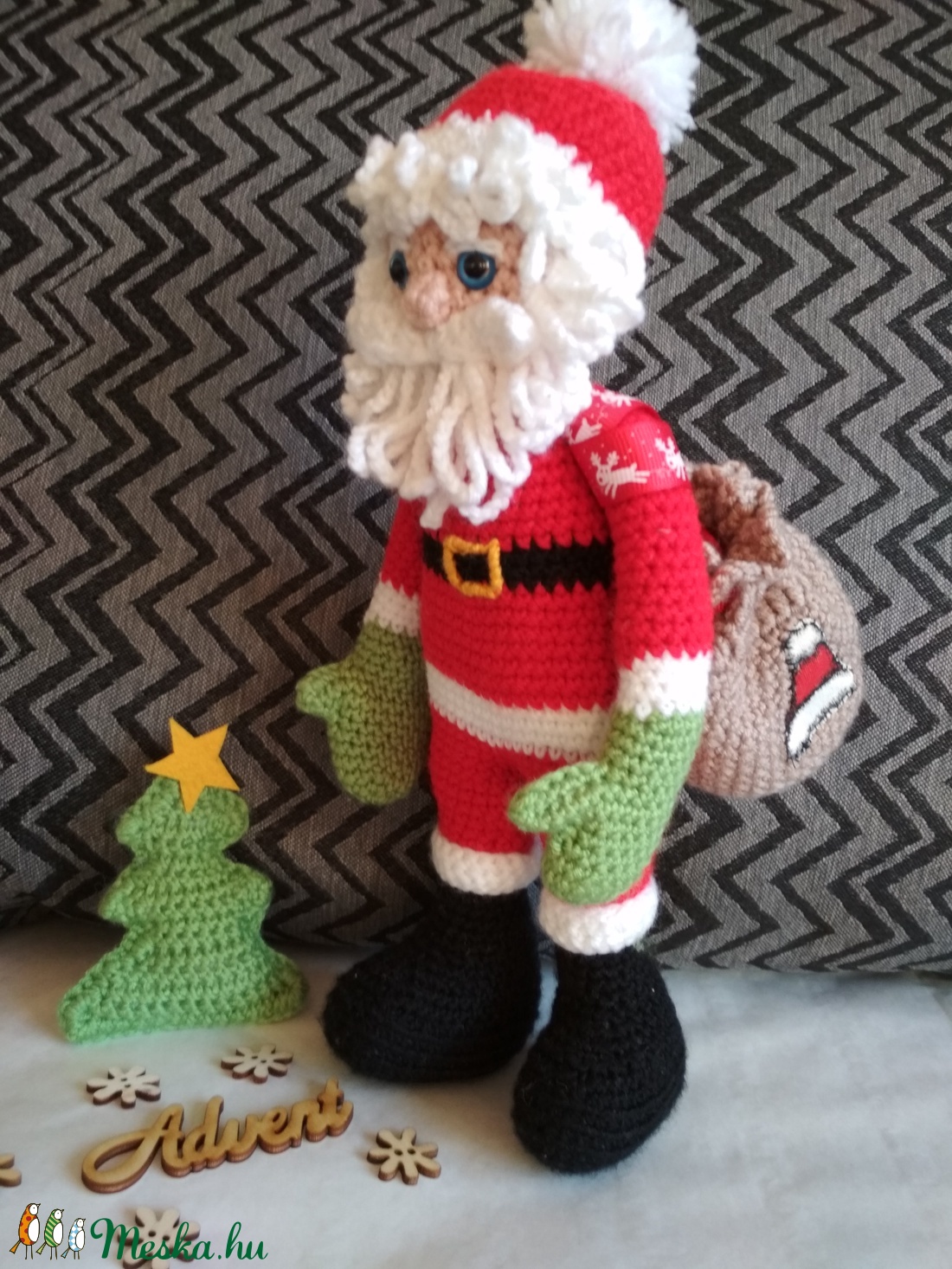 Télapó és Télanyó - karácsony - karácsonyi lakásdekoráció - karácsonyi lakásdekoráció - Meska.hu