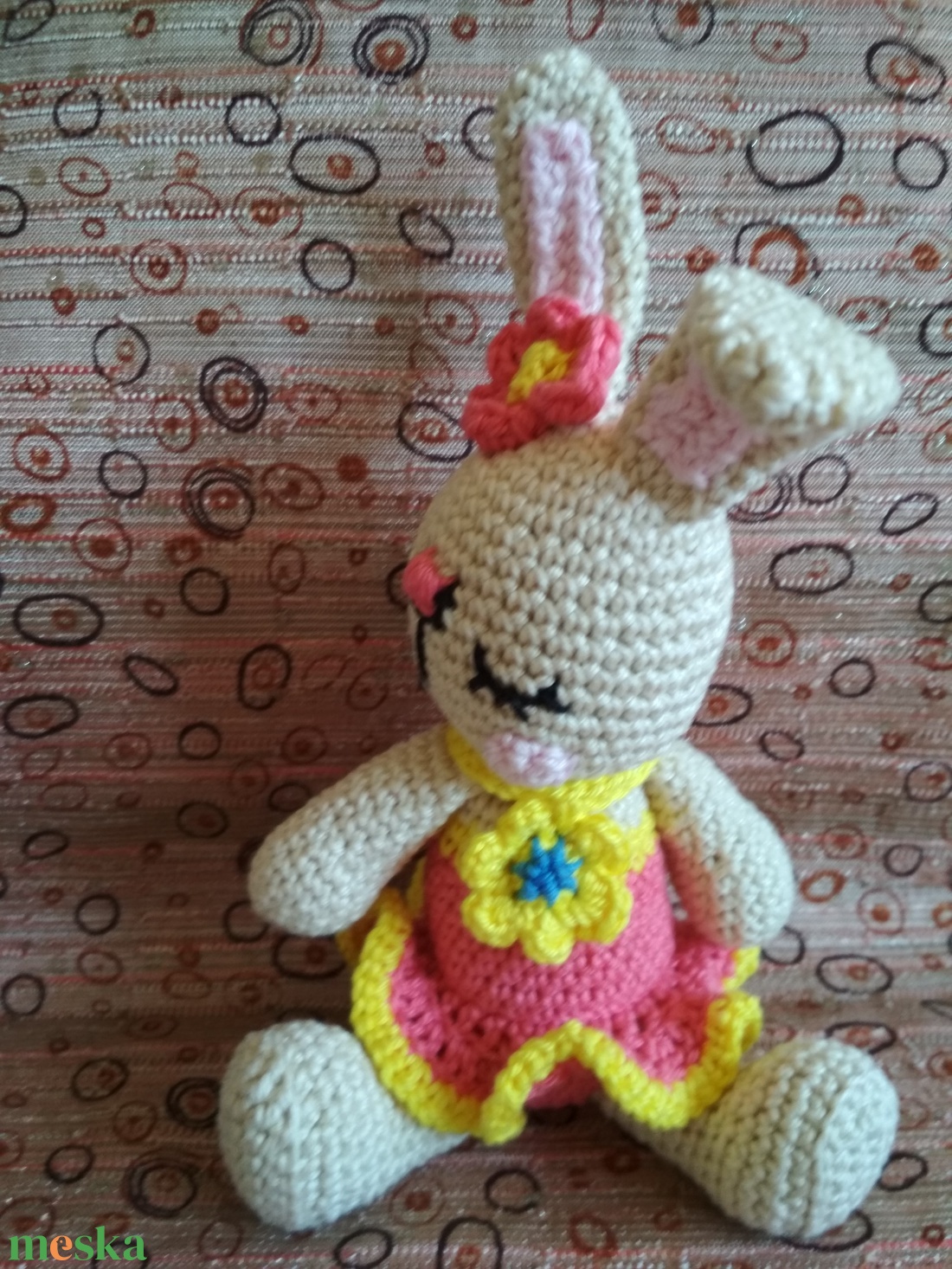 Ülő nyuszó-muszó - játék & sport - plüssállat & játékfigura - nyuszi - Meska.hu