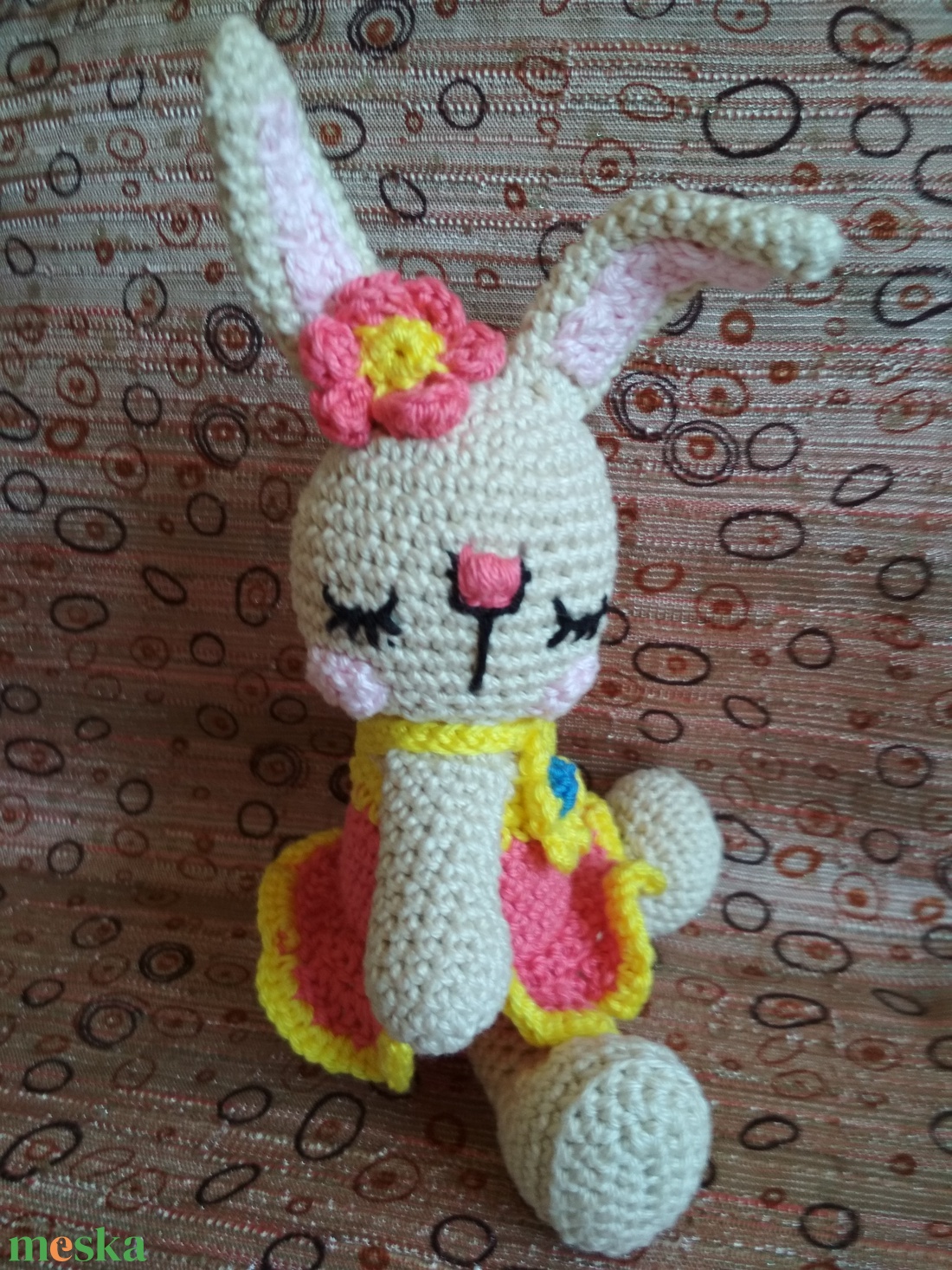 Ülő nyuszó-muszó - játék & sport - plüssállat & játékfigura - nyuszi - Meska.hu