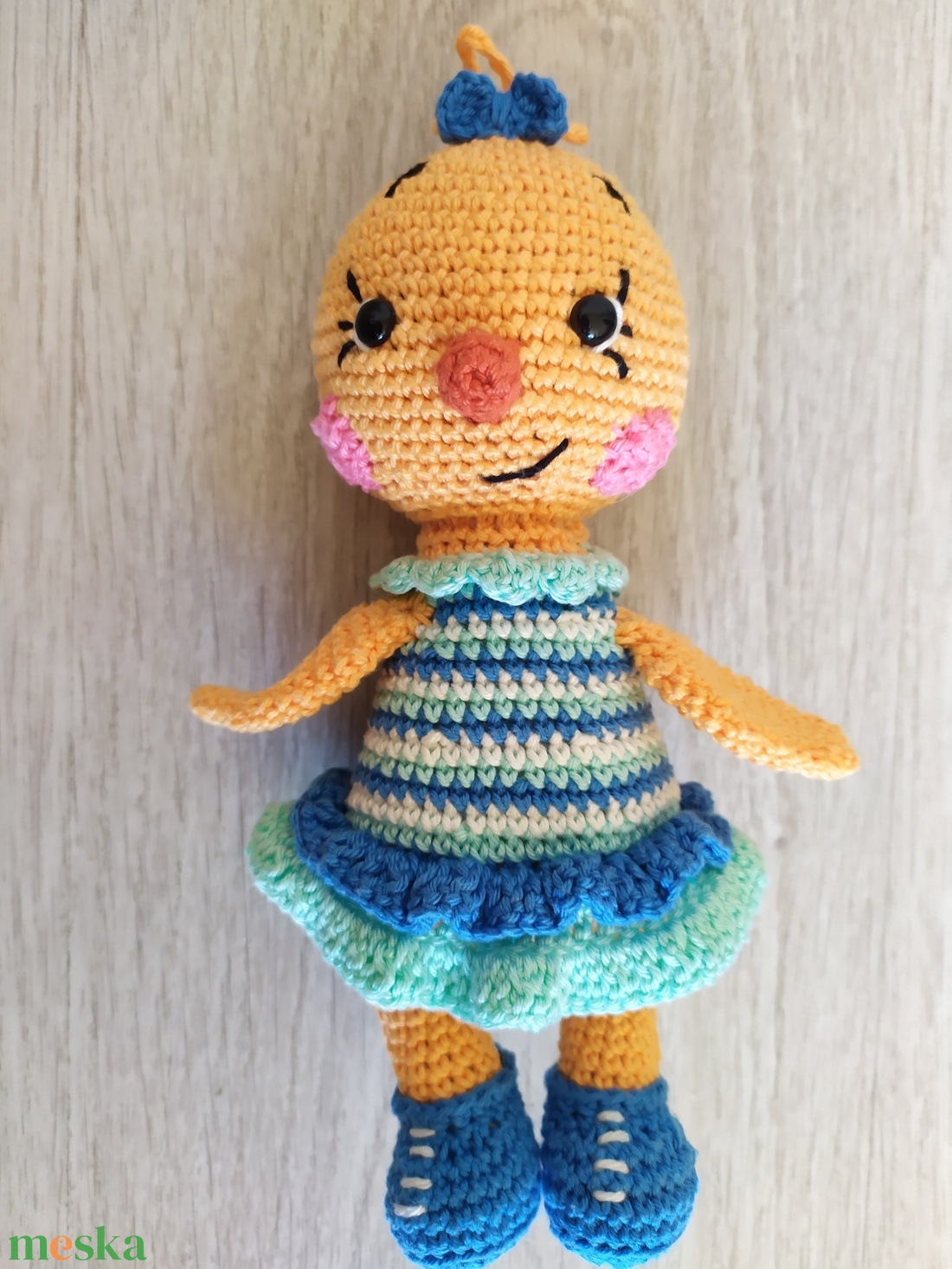 Sárga csibe - játék & sport - plüssállat & játékfigura - más figura - Meska.hu